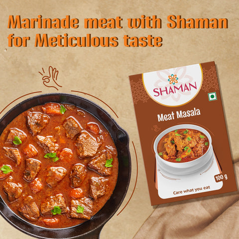 Masaledar Zaika Combo - Meat Masala, Chicken Masala, Kitchen King Masala, and Rajwadi Garam Masala