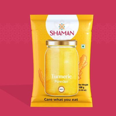 Shaman turmeric powder – pure haldi for cooking